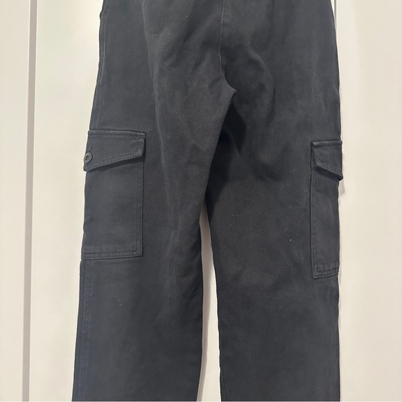 Wilfred Free Aritzia Black Modern Cargo Denim Pants Size 00 Women’s - Picture 9 of 13
